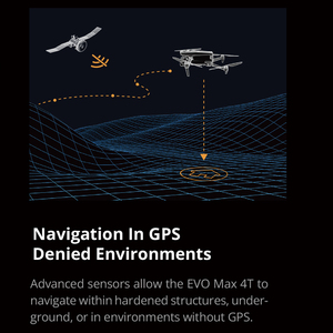 AUTEL EVO Max 4T Integrates a Wide-angle Zoom Infrared Laser Ranging System and Is a 720. Obstacle Avoidance <b>Drone</b> - Product Image 6