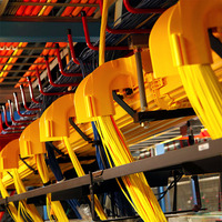 Système de chemin de câbles en fibre optique FCST-CR |   Solution de gestion des câbles pour centre de données |   Canal de câblage optique modulaire pour routage haute densité