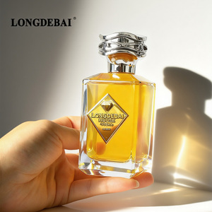 Wholesale Clear Perfume Glass <b>Bottle</b> Empty Pump Sprayer Crimp Square 30ml 50ml 100ml Perfume <b>Bottle</b> with Silver Cap - Product Image 1