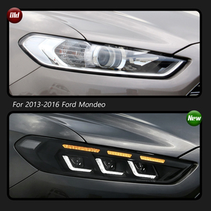 Feux avant TYPY pour Ford Mondeo 2013-2016, style Mustang, LED avec feux de jour et clignotants séquentiels - Product Image 3