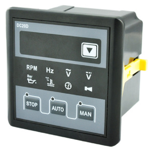 Panel de Control del Generador DC20D, Módulo de Pantalla para Motor Diésel, Monitoreo de RPM, Hz, Temperatura, Modo STOP, AUTO, MAN - Product Image 2