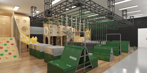 Ensembles de jeux d'escalade souples pour enfants personnalisables à l'intérieur, équipement d'entraînement, parcours d'entraînement ninja pour enfants, aire de jeux intérieure - Product Image 5