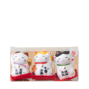 Lande เซรามิกสไตล์ญี่ปุ่น <span class=keywords><strong>maneki</strong></span> <span class=keywords><strong>Neko</strong></span> ดอกไม้ตกแต่งบ้านงานฝีมือขนาดเล็กพร - Product Image 1