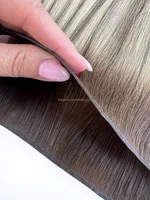 Nouvelles extensions de cheveux Remy européens à double trame, types cambodgiens, cheveux plus épais, qualité de luxe, couleur mèches de salon