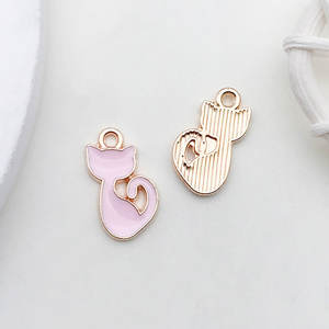 Rose dégoulinant d'huile bricolage bijoux faits à la main accessoires alliage pendentif bijoux pendentif matériel métal charme petits cadeaux - Product Image 3