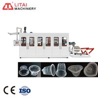 Ligne de machines de thermoformage automatique pour vaisselle en plastique et gobelets en plastique