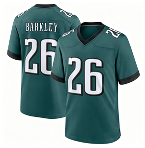 Offerta Speciale Squadra di Football Americano # Maglia Nera da Uomo 26 Saquon Barkley Philadelphia - Product Image 3