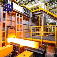 Four de réchauffement de billettes d'acier à moyenne fréquence IGBT pour laminoir - Chauffe-billettes à induction 500-6000kW, 1200 ° C