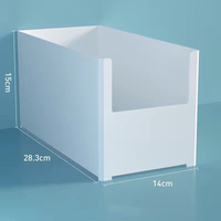 Boîte de rangement rectangulaire en plastique PP moulé par injection pour assaisonnements de cuisine, organisateur de condiments couleur macaron avec couvercle
