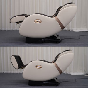 LEERCON Festival Regalos Nuevos productos Sofá que ahorra espacio Silla Diseño de volteo de piernas Amasado automático Mini silla de masaje de gravedad cero - Product Image 2