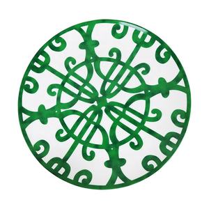 Plato de Cena de Cerámica Blanca de 8 Pulgadas, Vajilla Moderna para el Hogar, Platos Planos de Cerámica para <span class=keywords><strong>Restaurante</strong></span>, Ramadán - Product Image 4