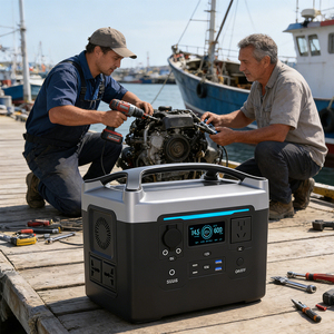 Centrale Électrique Portable LiFePO4 800W 768Wh à Onde Sinusoïdale Pure MPPT avec Batteries Lithium-Ion Prismatiques, Vente Directe Usine pour l'Extérieur - Product Image 5