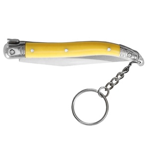 2.95 "lưỡi thép không gỉ hàn ong nhựa xử lý Keyring gấp laguiole dao cho công ty Quà Tặng - Product Image 2