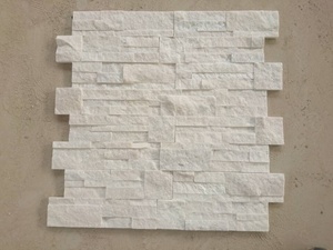 Thiết kế truyền thống màu trắng thạch anh tường ốp <span class=keywords><strong>ledgestone</strong></span> antacid Slate xói mòn kháng ngói hình thức cho biệt thự chia - Product Image 4