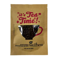 Logo personnalisé Sacs d'emballage en Sachet de Café Mini Sachet de Thé à 3 Côtés avec Encoche de Déchirure