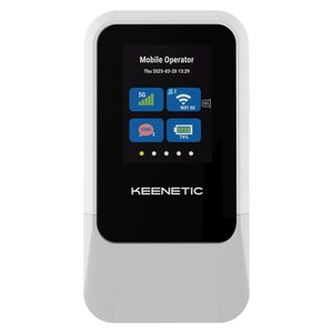 Módem WiFi 5G Portátil (Recargable) Doble Banda Blanco y Gris KN 5210 01 EU - Product Image 1