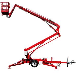 Venta directa de fábrica Precio barato Eléctrico 26 pies Remolcable Spider Boom Lift para EE. UU. Y Canadá y el <span class=keywords><strong>mercado</strong></span> de Europa - Product Image 1