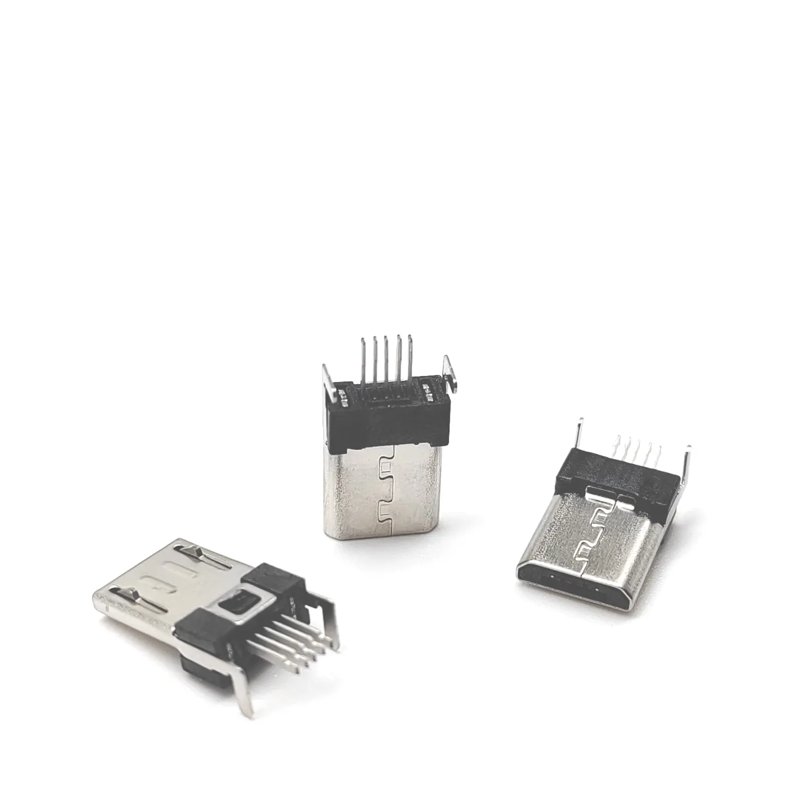마이크로 USB 유형 b 커넥터 수 DIP/SMT USB 5 핀