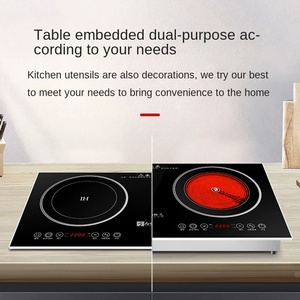 Cuisinière électrique à brûleur unique en acier inoxydable 3000W, commande tactile, classe d'efficacité énergétique, chauffage rapide, cuisson à la vapeur, verre trempé - Product Image 3