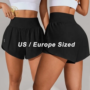 <span class=keywords><strong>Pantaloncini</strong></span> da <span class=keywords><strong>Donna</strong></span> Plus Size Elasticizzati, Abbigliamento Sportivo, Produzione Rapida Personalizzata, Shorts da Allenamento in Nylon - Product Image 1