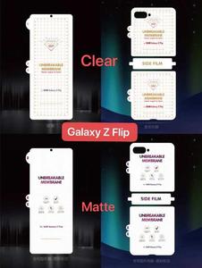Pellicola protettiva trasparente per Samsung Galaxy Z Flip <span class=keywords><strong>4</strong></span> <span class=keywords><strong>3</strong></span>, protezione schermo infrangibile, membrana in vetro morbido per Samsung Galaxy Z Flip <span class=keywords><strong>4</strong></span> <span class=keywords><strong>3</strong></span> - Product Image 6