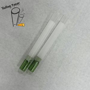 Papier à rouler conique direct usine, personnalisé, non blanchi, type papier de riz, 10 * 30MM, vert, pour embouchure en verre, pour fumer - Product Image 3
