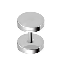 Acier chirurgical or faux Bouchons d'oreille piercing bijoux femmes boucle d'oreille corps