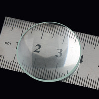 Lentilles biconvexes et plano-convexes pour expériences de physique, lentilles grossissantes en verre, éléments pour télescope, accessoires optiques pour caméra, 3-7,5 cm