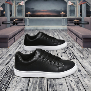 Zapatos Casuales Transpirables para Hombre, Cómodos y Ligeros, con Suela Suave, Color Sólido, Diseño Simple, Corte Bajo, Zapatos Deportivos Casuales - Product Image 3