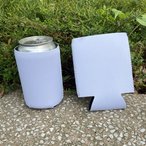 Bán Buôn 3.5Mm Neoprene Trắng Trống Cách Nhiệt Tái Sử Dụng 12Oz Bia Có Thể Mát Tay Áo Koozy Coozie Cho Thăng Hoa của Bạn Tự Làm In - Product Image 1
