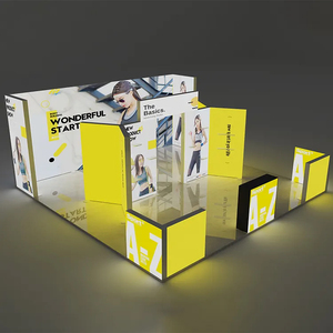 TianLang Tradeshow stand de exposición pantalla tensión tela telón de fondo SEG pop up caja de luz LED retroiluminada - Product Image 6
