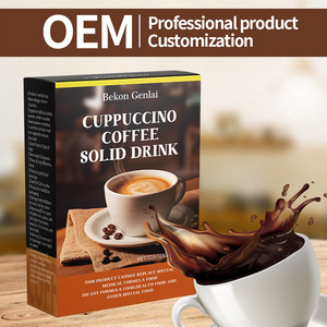 Café Cappuccino Maca para hombres, rico en sabor, caja de café instantáneo de nueces <span class=keywords><strong>y</strong></span> chocolate - Product Image 4