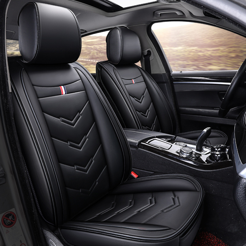 Аксессуары для интерьера Универсальные Чехлы для автомобильных сидений Роскошные Автомобильные Кожаные чехлы для сидений Автомобили