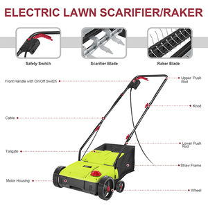 <span class=keywords><strong>Scarificateur</strong></span>/râteau à gazon électrique de haute qualité - Product Image 3