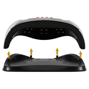 Lampe UV SUN C4 Plus, meilleure vente, 256W, sécheuse à ongles, sèche tous les vernis à ongles en gel, lampe UV LED avec capteur et écran LCD - Product Image 2
