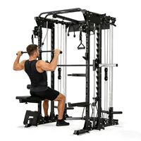 Doublewin Appareil d'entraînement fonctionnel universel moderne - Construction en acier au carbone et en métal pour un entraînement complet