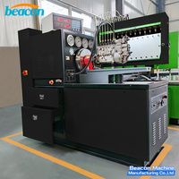 Beacon makinesi otomatik motor laboratuvar kalibrasyon Test cihazları standı 12 Psb 12 silindir dizel yakıt enjektörü pompası Test tezgahı