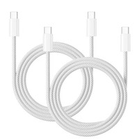 Câble de charge tressé 1M 2M 60W Type C vers Type C pour iPhone 15, câble de données à charge rapide 60W pour iPhone 15 Pro Max, câble USB C