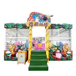 Manège rotatif en fibre de verre et acier en forme d'animal pour enfants, capacité de 16 personnes, certifié CE, utilisation intérieure et extérieure - Product Image 1