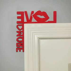 <b>Valentines</b> Day Themed Party Corner <b>Decorations</b> For Doorways Top Corners And Door Frames Wooden Handicrafts - Product Image 2