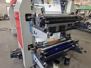 YT-4600 rouleau en plastique 4 couleurs à vitesse normale pour rouler la machine d'impression flexographique