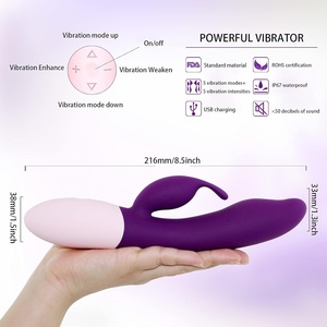 Envío Directo, venta al por mayor, varita de masaje japonesa de silicona, vibrador, varita mágica recargable, vibrador <span class=keywords><strong>AV</strong></span> - Product Image 6