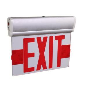 Señal de salida de emergencia <span class=keywords><strong>LED</strong></span> de cuerpo de plástico comercial con certificación <span class=keywords><strong>UL</strong></span> Edge-Lite para señal de salida acrílica de EE. UU. - Product Image 3