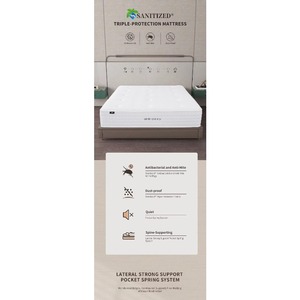 Colchón AIDI Perfect Sleep de <span class=keywords><strong>Espuma</strong></span> de Alta Densidad con 5 Zonas de Muelles Ensacados, Enrollado en Caja - Product Image 5