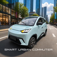 Voiture électrique mini SUV pas chère en gros, véhicule électrique 4 roues pour la conduite urbaine familiale, véhicule à basse vitesse