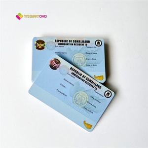 Tarjeta Inteligente RFID de PVC con Impresión a Todo Color Personalizada de Alta Calidad YTS, Tarjeta con Holograma y Estampado en Caliente Dorado/Plateado - Product Image 6