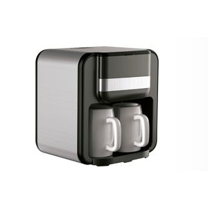 Nouveau 2024 Offre Spéciale double tasse en plastique numérique automatique espresso italien turc goutte à goutte cafetières machine à café électrique - Product Image 1