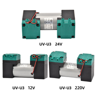 Tête de pompe à vide micro-compresseur AC/DC 12V 24V 220V pour équipement d'aspiration médical, esthétique, dentaire et applications en salon