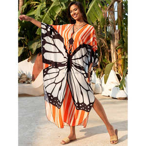 Événements culturels essentiels de dernière <span class=keywords><strong>minute</strong></span> Vêtements de célébration Caftan en rayonne grande taille Robe africaine tissée longue au sol à impression numérique - Product Image 4