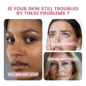 สติกเกอร์แบบกำหนดเอง เซรั่ม PDRN บำรุงผิวหน้า ลดเลือนริ้วรอย ผลิตภัณฑ์ไวท์เทนนิ่งสำหรับผู้หญิง - Product Image 2